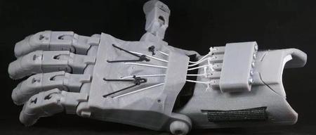【机器人】上肢假肢机械手掌3D数模图纸 INVENTOR设计 附IGS STL