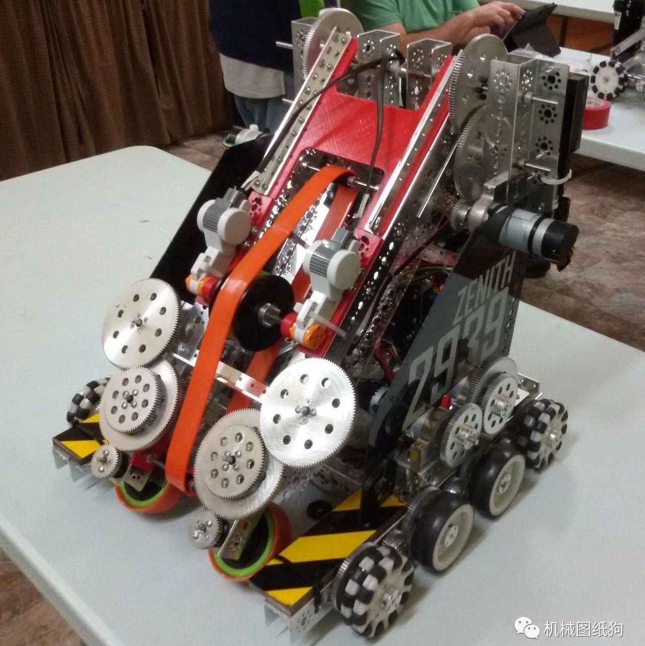 【机器人】FTC 2014 2939号zenith机器人车3D图纸 STEP格式