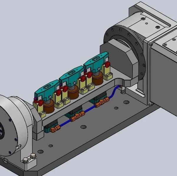 【工程机械】加工中心旋转分度装置3D图纸 x_t格式