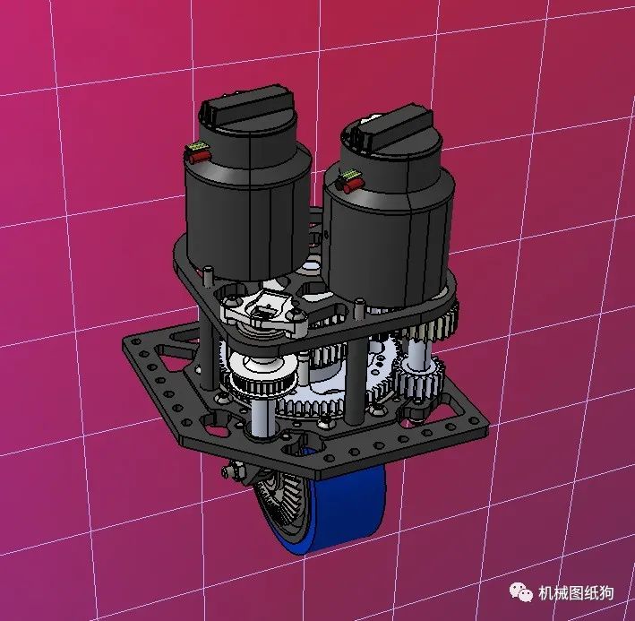 【工程机械】wcp Ss小车转弯转向机构3d图纸 Step格式 Solidworks 仿真秀干货文章