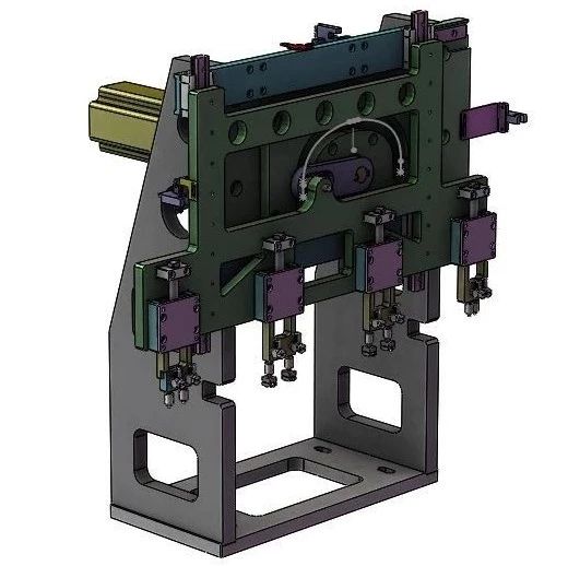 【非标数模】vacuum pad 02并联转移机构3D图纸 STEP格式