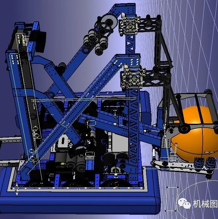 【机器人】2019 FRC 226号机器人车3D图纸 STP格式