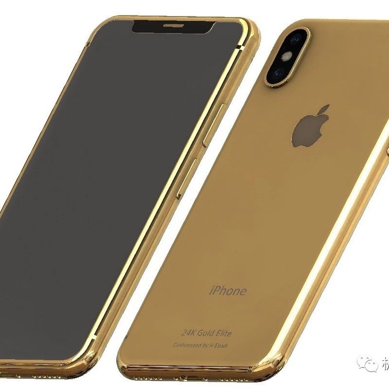 【生活艺术】24K黄金版iPhone X简易模型3D图纸 STEP格式