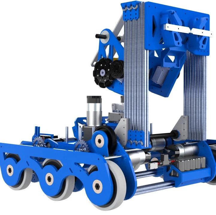 【机器人】Blueshift机器人车3D图纸 STEP格式
