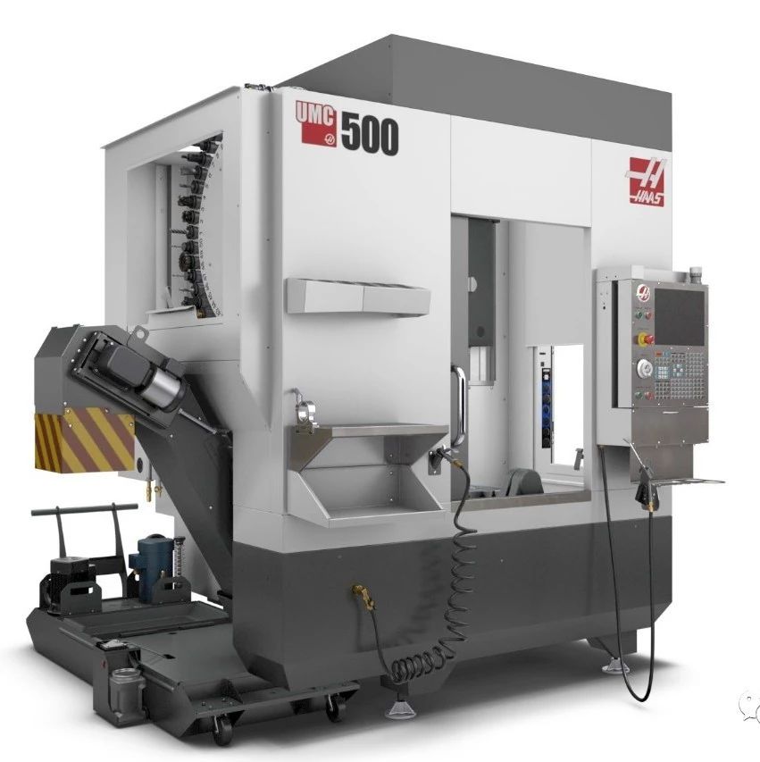 【工程机械】Haas UMC-500 5轴CNC数控铣床简易模型3D图纸 x_t step格式