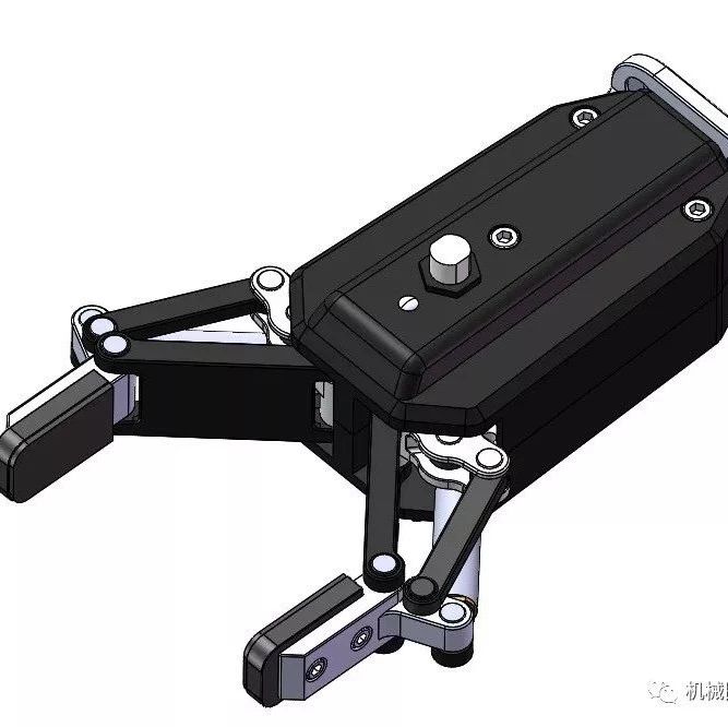 【机器人】AG-95L二指机械臂末端执行器3D图纸 STEP格式