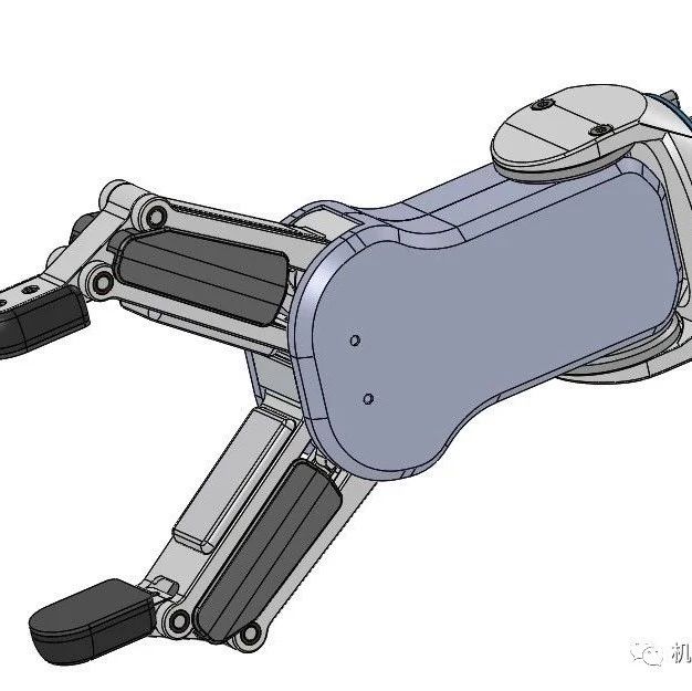 【机器人】onrobot rg6 v2二指机械手模型3D图纸 STEP格式