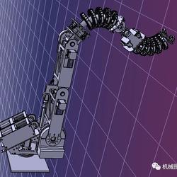 【机器人】Turkish蛇形机器人结构3D图纸 STP格式