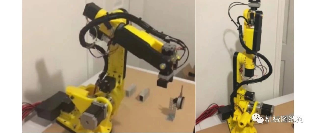 【机器人】AR2 6轴3D打印DIY机械臂图纸 STL文件 源代码 说明书