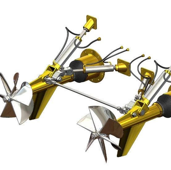 【工程机械】船舶驱动推进螺旋桨结构3D图纸 Solidworks设计