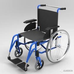 【医疗器械】RGA普通轮椅模型3D图纸 Solidworks设计 附step