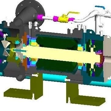 【工程机械】150hp冷却压缩机3D数模图纸 STEP格式