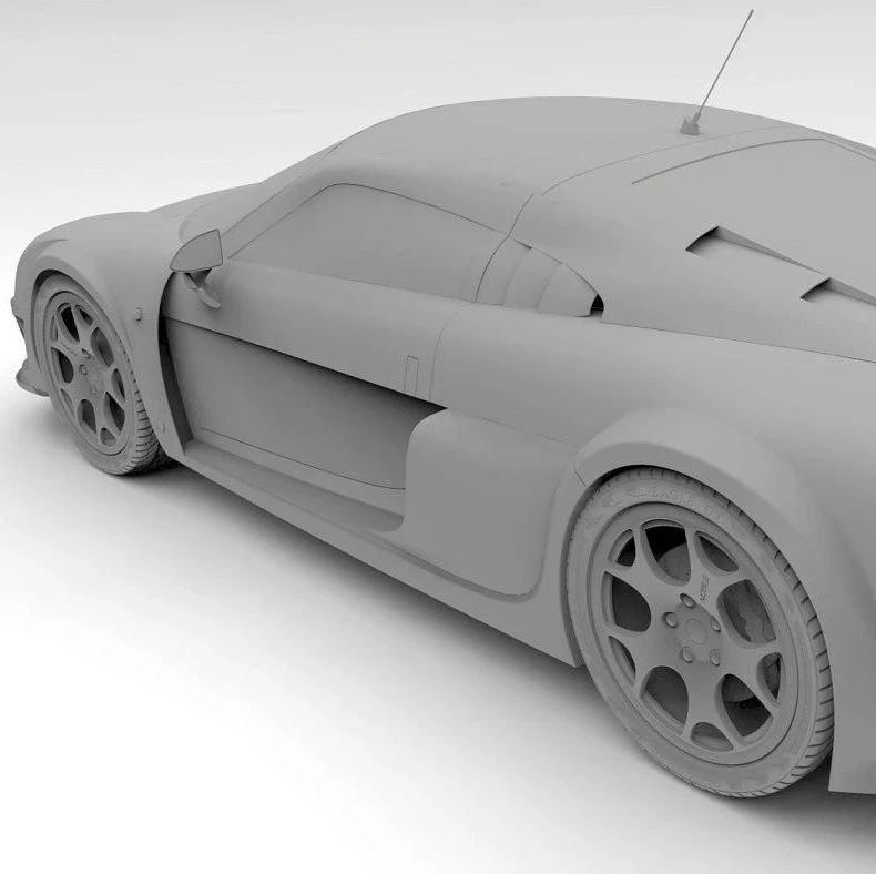 【汽车轿车】英国跑车诺铂Noble m600模型设计图纸 step和ksp格式