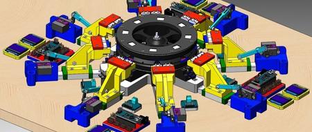 【工程机械】电磁电动机结构3D图纸 Solidworks设计