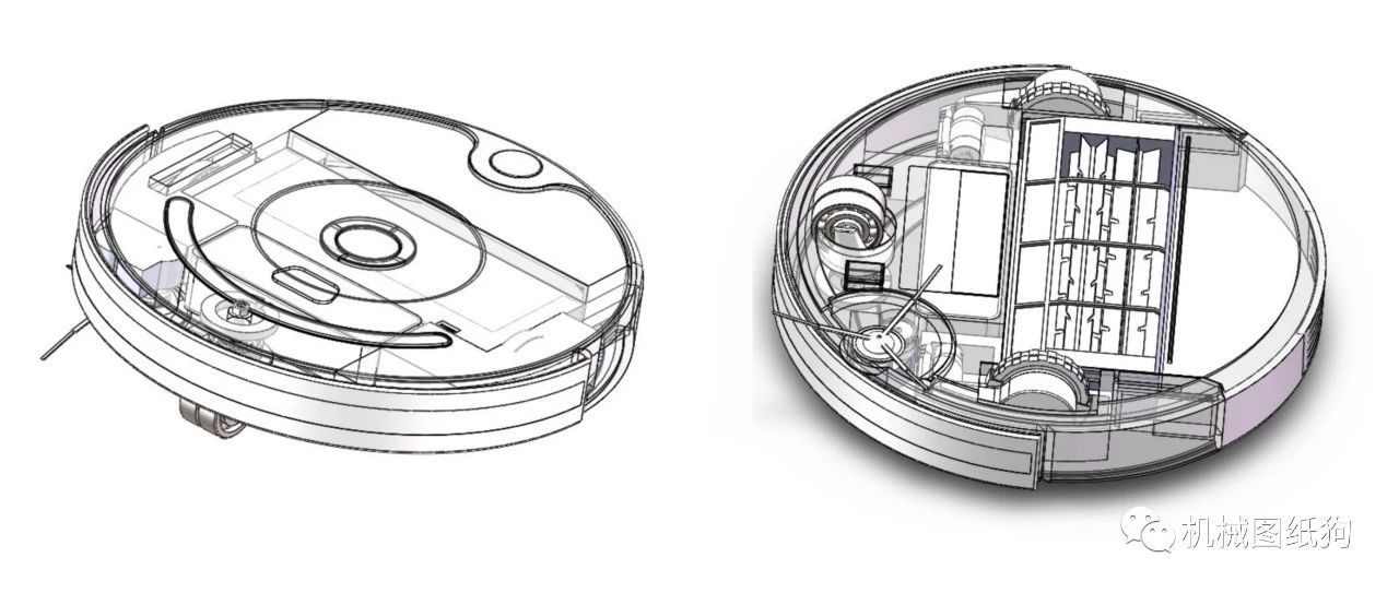 【机器人】ROBOT扫地机器人3D数模图纸 Solidworks设计 附STEP