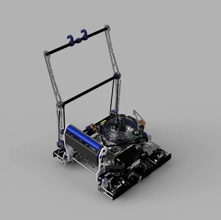 【机器人】VCC Team 3 机器人车3D图纸 STP格式