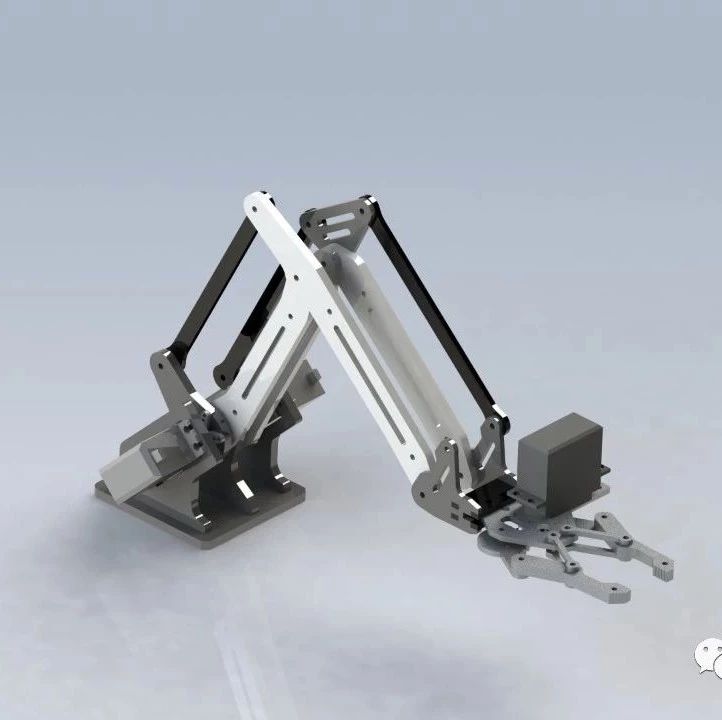 【机器人】Acrylic机械臂3D图纸 Solidworks设计
