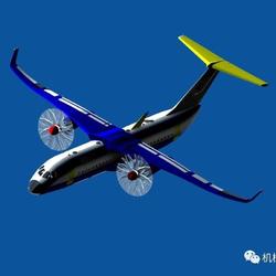 【飞行模型】Proton Turboliner试验机3D数模图纸 x_t格式