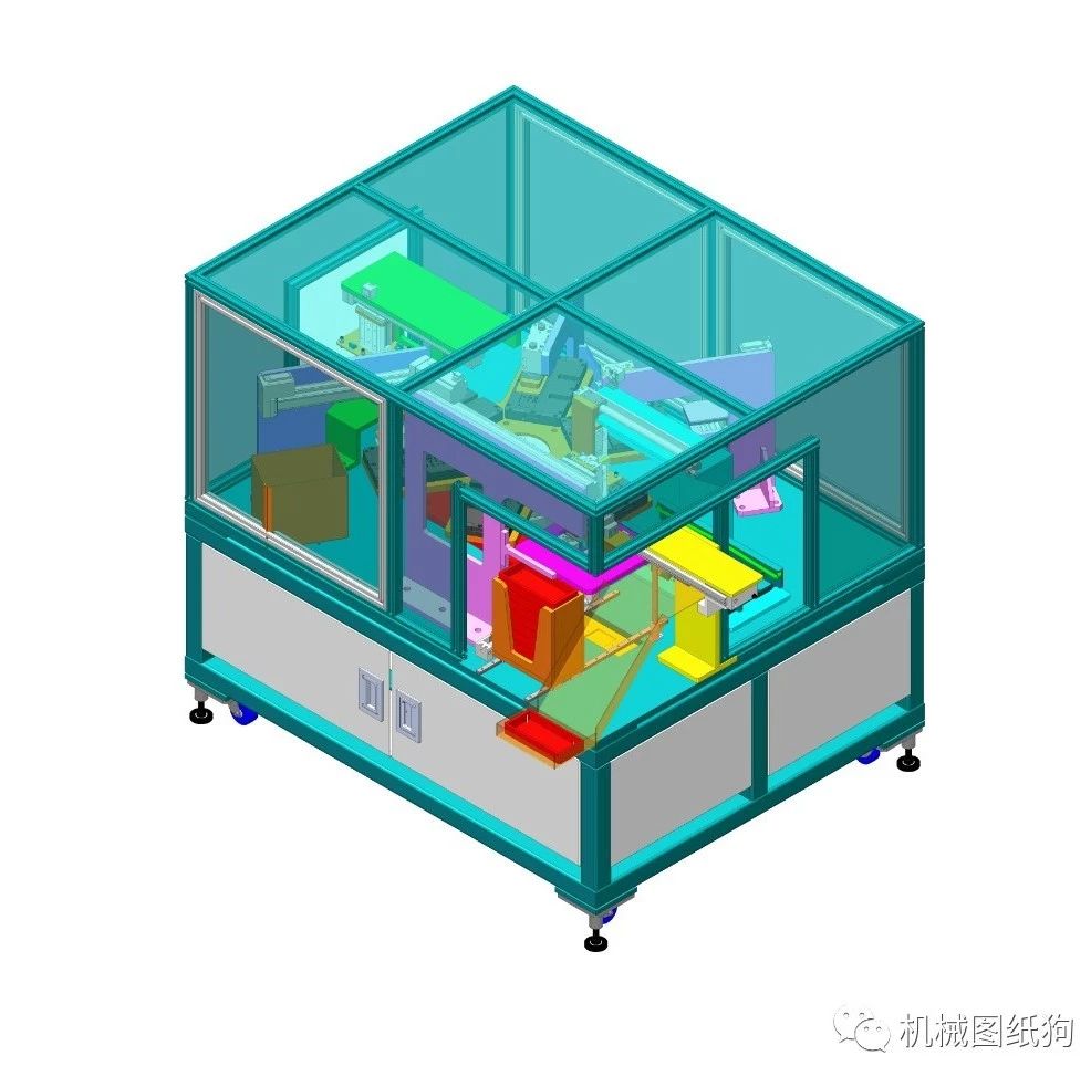 【非标数模】Dome Sheet Machines自动圆盖机3D图纸 x_t格式