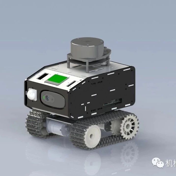【机器人】uirs探索者机器人车3D图纸 STEP格式