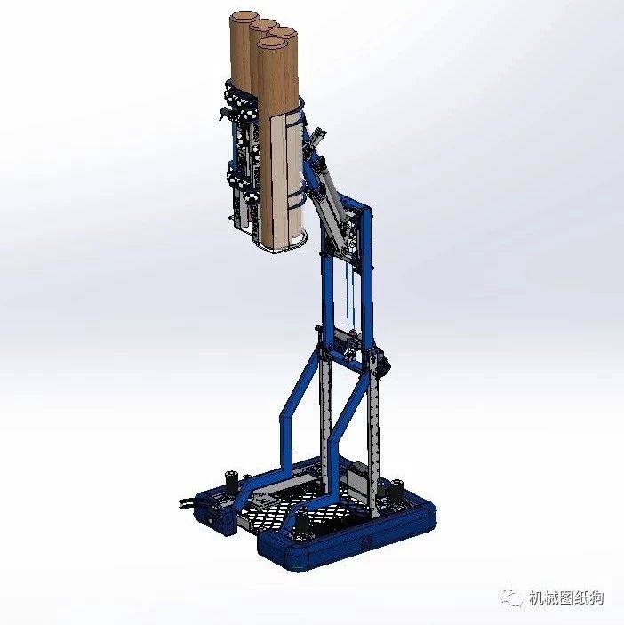 【机器人】F4 CADAthon 62 Orbit机器人车3D图纸 Solidworks设计