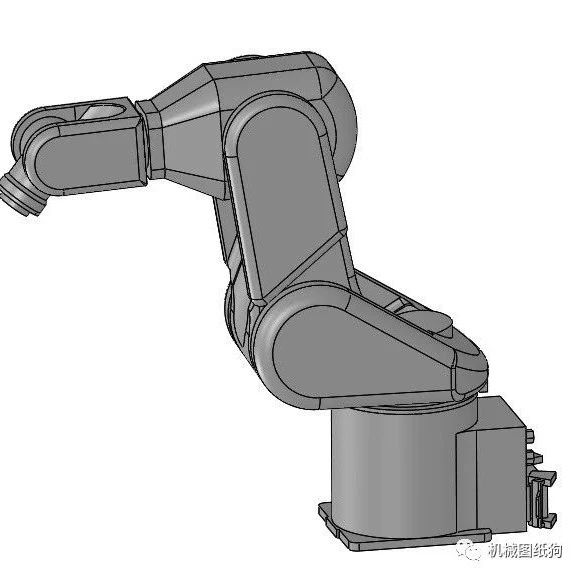 【机器人】Kawasaki RS003 3kg机械臂模型3D图纸 STEP格式
