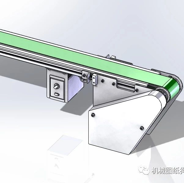 【工程机械】TYPE34-SIID-75-1000皮带输送机3D图纸 Solidworks设计 