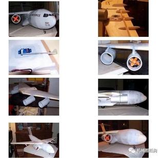 【飞行模型】C-17运输机航模制作图纸 dwg pdf格式
