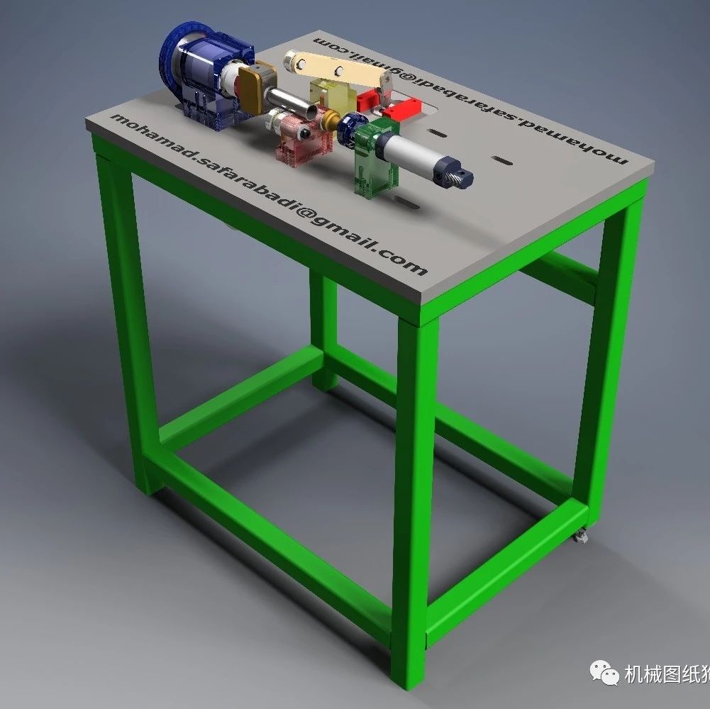 【工程机械】简易Weld Fixture焊接夹具3D数模图纸 INVENTOR STP等多种格式