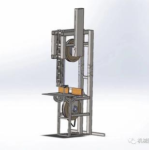 【工程机械】JC Bandsaw带锯3D数模图纸 Solidworks设计