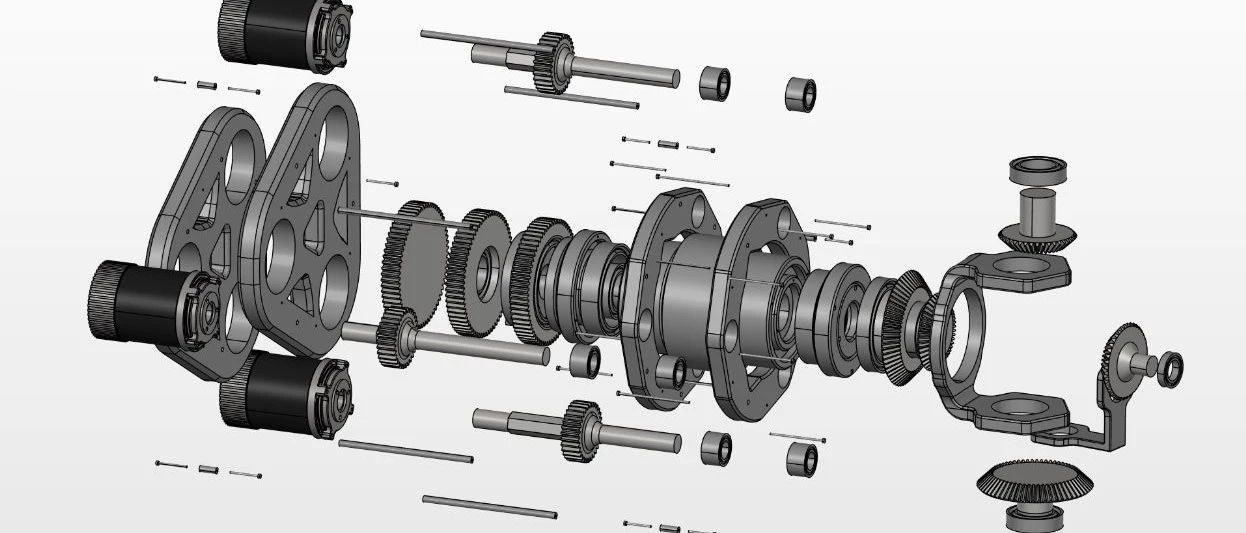 【工程机械】机械式全向接头万向传动机构3D图纸 INVENTOR设计 附STP