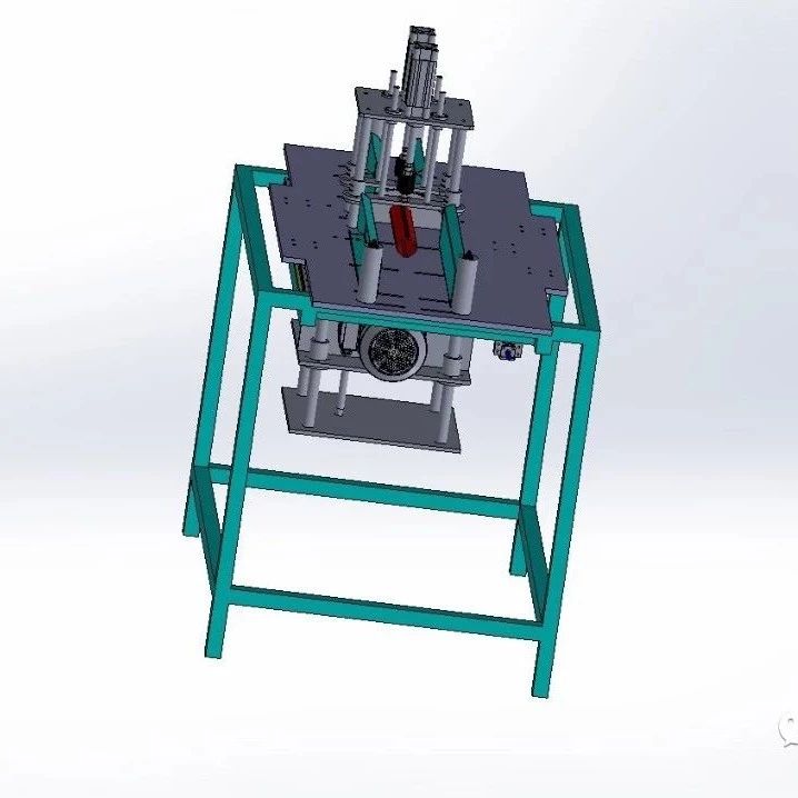 【工程机械】塑料管切割机3D数模图纸 x_t格式