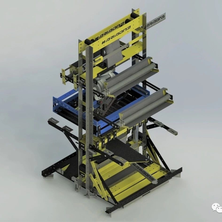【工程机械】Ariadne Cutpress压榨破碎机模型3D图纸 Solidworks设计