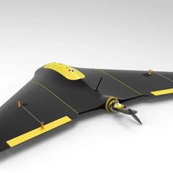 【飞行模型】LE Agriculteur UAV无人机模型3D图纸 Solidworks设计