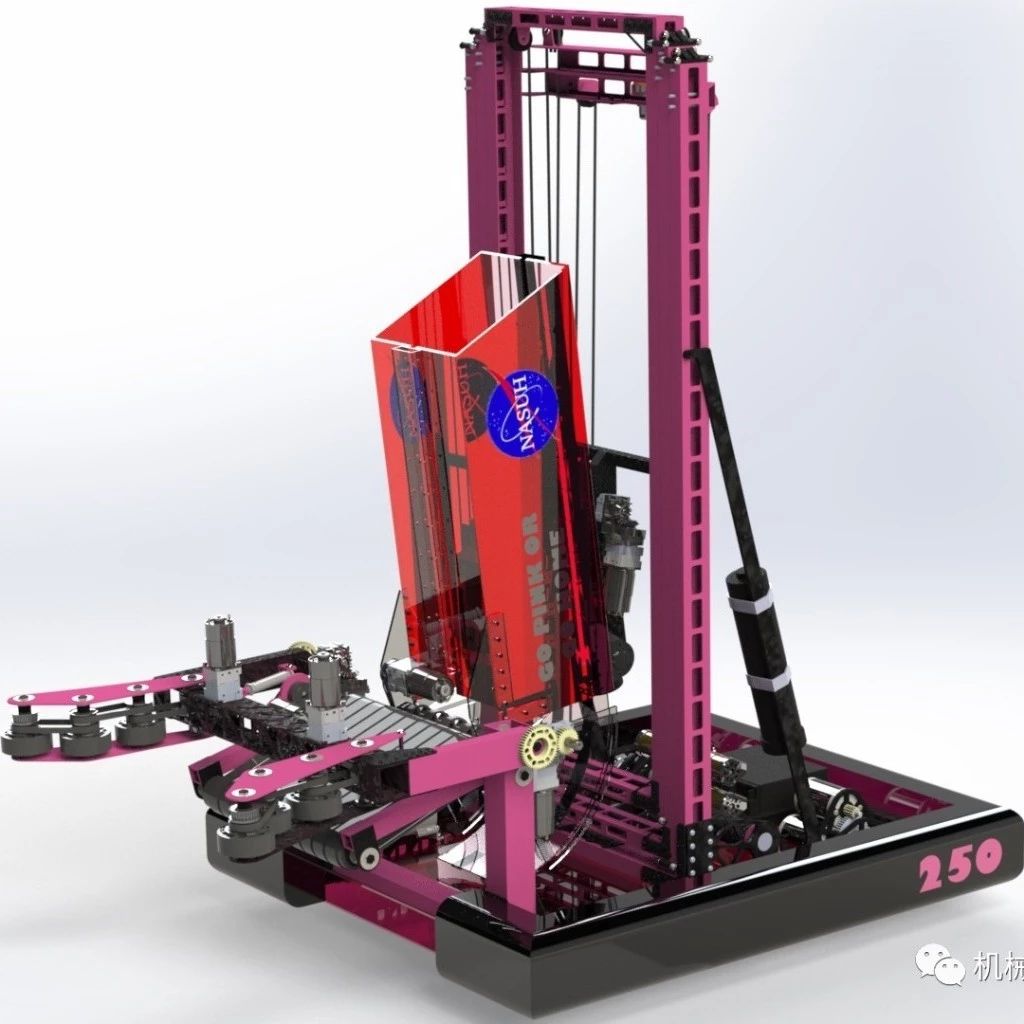 【机器人】F4 CADathon 6-3rd机器人车3D数模图纸 STEP格式