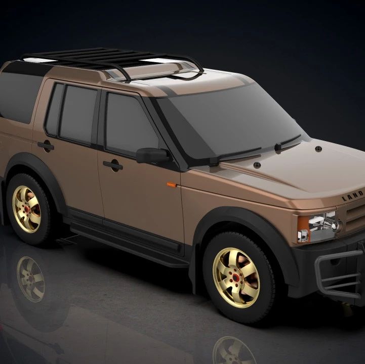【汽车轿车】 路虎汽车模型3D图纸 Solidworks设计