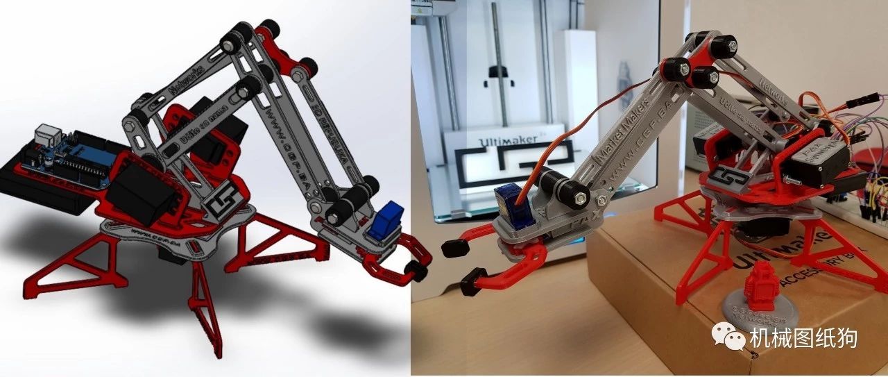 【机器人】Pax机械臂模型3D图纸 Solidworks设计 附STL格式
