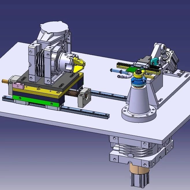 【工程机械】CNC弯管机模型3D图纸 STP IGS格式