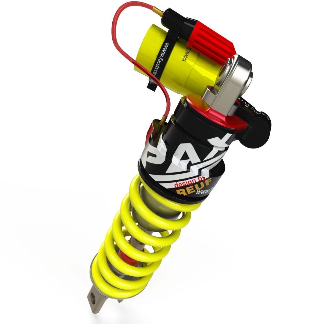 【工程机械】Ohlins后避震器模型3D图纸 Solidworks设计