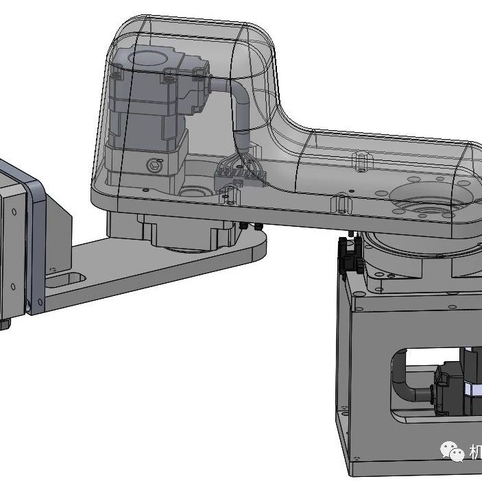 【机器人】Scara 1kg 机械臂模型3D图纸 STEP格式