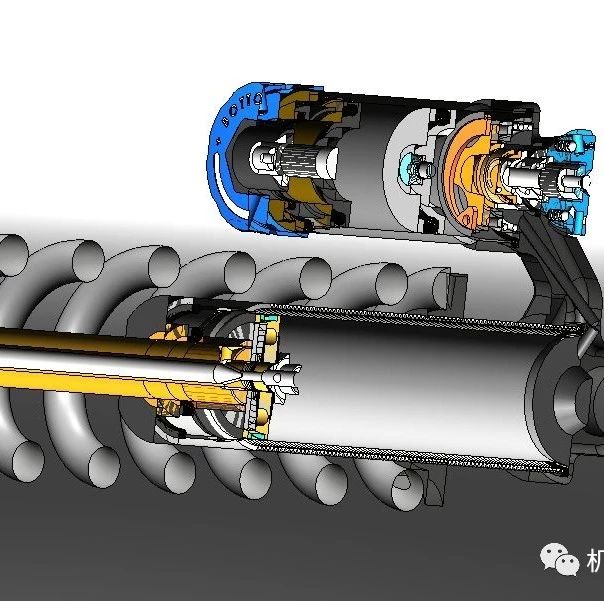 【工程机械】Fox DHX 5.0后避震器模型3D图纸 Solidworks设计