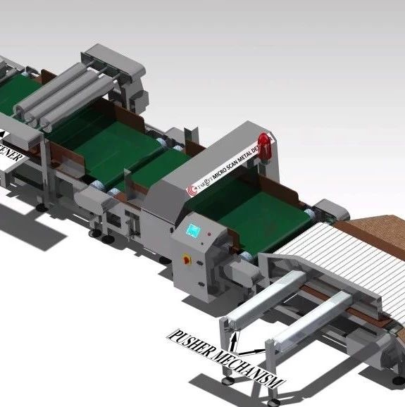 【工程机械】金属探测输送带行李安检机3D图纸 CATIA设计