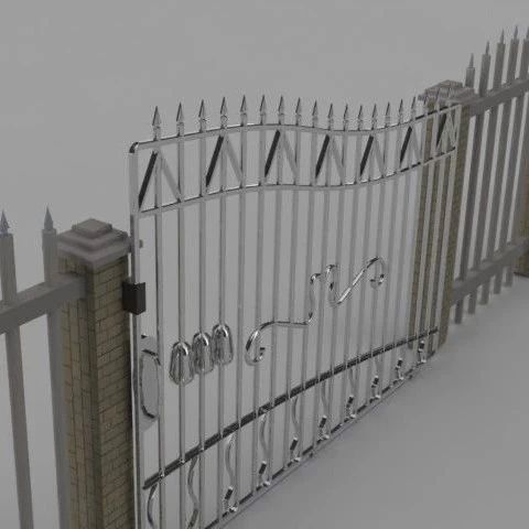 【生活艺术】铁门与栏杆模型3D图纸 Solidworks设计