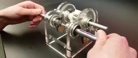 【差减变速器】台式差速齿轮箱演示结构3D图纸 Solidworks设计