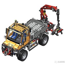 【其他车型】8110 Unimog U400乌尼莫克卡车拼装模型3D图纸 STP格式