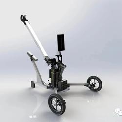 【工程机械】可调气动弹射器模型3D图纸 Solidworks设计 附STEP