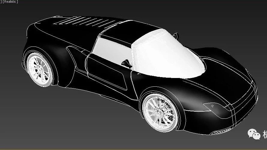 【汽车轿车】Orca跑车模型3D图纸 stp格式 豪车三维建模