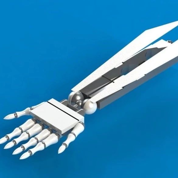 【机器人】General Grievous格里弗斯将军的手臂简易模型3D图纸 Solidworks