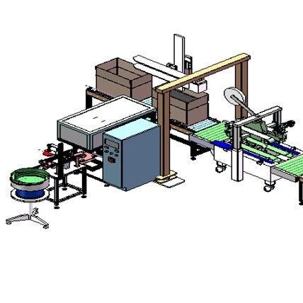 【非标数模】轴承密封圈包装设备3D图纸 STEP格式