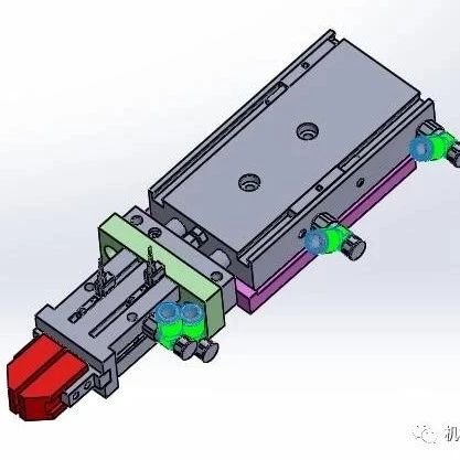 【工程机械】Gripper夹持器模块结构3D数模图纸 x_t格式